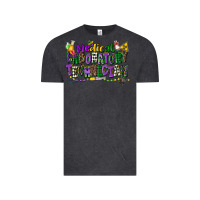 Vintage Black medical laboratory technician mardi gras Vintage Tee - CowGirlArtShop