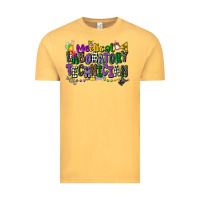Vintage Mustard medical laboratory technician mardi gras Vintage Tee - CowGirlArtShop