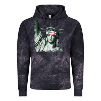 Cloud Black Puerto Rico Resiste Statue of Liberty Puerto Rican Flag Vintage Hoodie - trangStudio