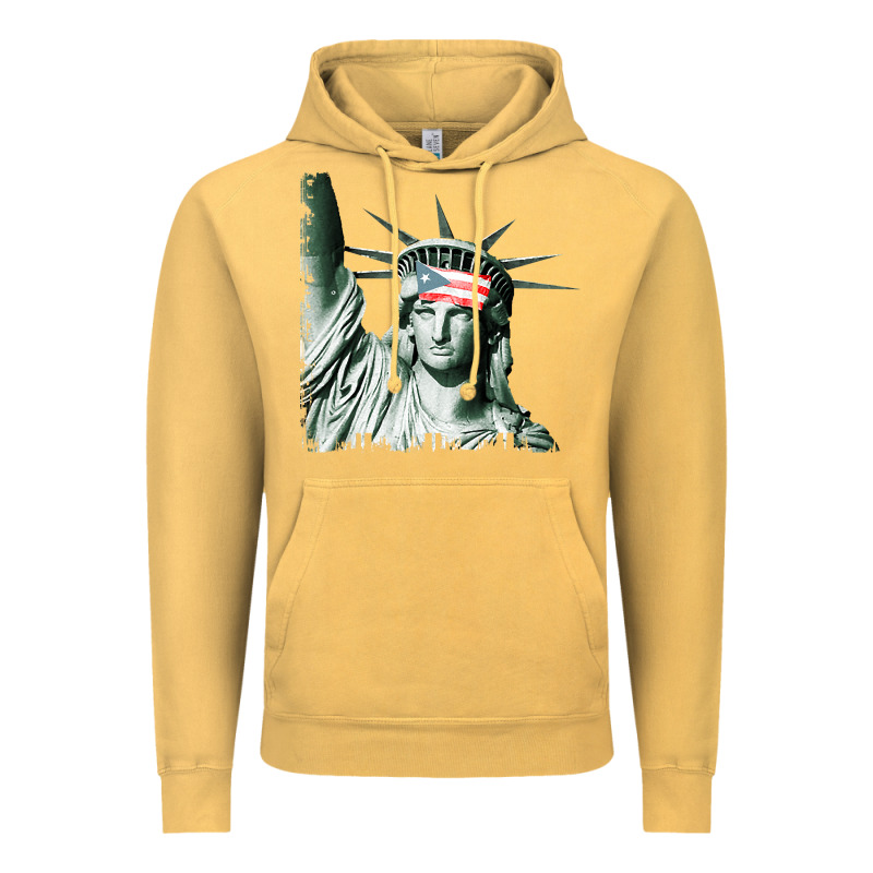 Puerto Rico Resiste Statue Of Liberty Puerto Rican Flag Vintage Hoodie by trangStudio | Teevron