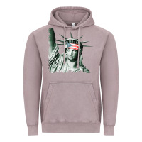 Vintage Zinc Puerto Rico Resiste Statue of Liberty Puerto Rican Flag Vintage Hoodie - trangStudio
