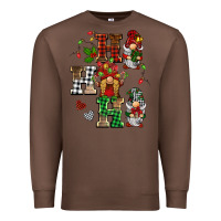 Chestnut christmas ho ho ho gnomes Premium Sweatshirt - BarkalooDesign