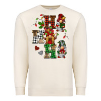 Sandshell christmas ho ho ho gnomes Premium Sweatshirt - BarkalooDesign
