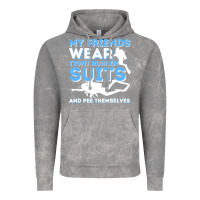 Cloud Rock My Friends Wear Tight Rubber Suits  Scuba Diving & Diver Vintage Hoodie - trangStudio