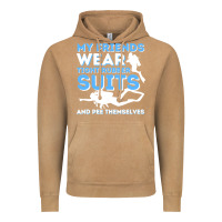 Vintage Camel My Friends Wear Tight Rubber Suits  Scuba Diving & Diver Vintage Hoodie - trangStudio