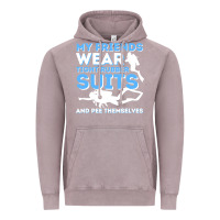 Vintage Zinc My Friends Wear Tight Rubber Suits  Scuba Diving & Diver Vintage Hoodie - trangStudio