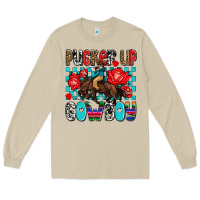 Mushroom pucker up cowboy olivia Long Sleeve Tee - OliviaCreatesArt