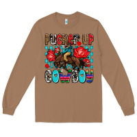 Toasted Coconut pucker up cowboy olivia Long Sleeve Tee - OliviaCreatesArt
