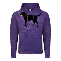 Cloud Purple Labrador Retriever Fetch, Black Lab Play Ball Vintage Hoodie - trangStudio