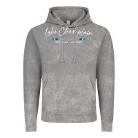 Cloud Rock Lake Champlain Oars Graphic Vintage Hoodie - trangStudio