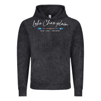 Vintage Black Lake Champlain Oars Graphic Vintage Hoodie - trangStudio