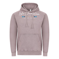 Vintage Zinc Lake Champlain Oars Graphic Vintage Hoodie - trangStudio