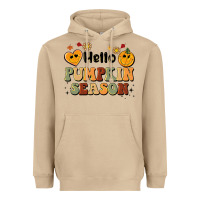 Mushroom hello pumpkin season Heavyweight Hoodie - BarkalooDesign