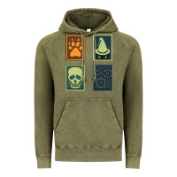 Vintage Olive Inscryption Psychological Horror Card Categories Game Halloween Scary  Vintage Hoodie - trangStudio