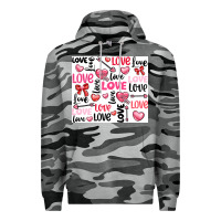 Slate Camo love Premium Hoodie - LillyAllenDesigns
