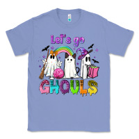 Colony Blue Let's go ghouls Classic Tee - NancyCooperArtShop