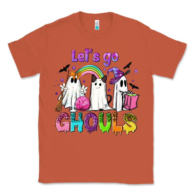 Let's Go Ghouls Classic Tee by NancyCooperArtShop | Teevron