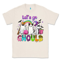 Natural Let's go ghouls Classic Tee - NancyCooperArtShop