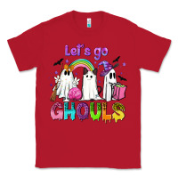 Red Let's go ghouls Classic Tee - NancyCooperArtShop