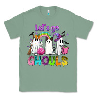 Sage Let's go ghouls Classic Tee - NancyCooperArtShop