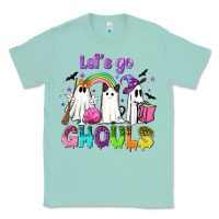 Seafoam Let's go ghouls Classic Tee - NancyCooperArtShop
