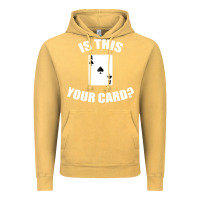 Vintage Mustard Cool Magician Is This Your Card Illusionist Vintage Hoodie - trangStudio