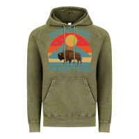 Vintage Olive Do Not Pet The Fluffy Cows Vintage Vintage Hoodie - trangStudio