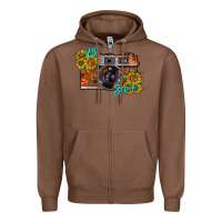 Chestnut oh snap Zipper Hoodie - RacoonDesign