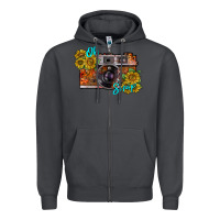 Smoke oh snap Zipper Hoodie - RacoonDesign