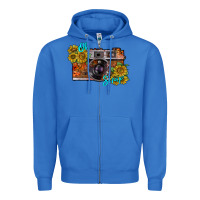 True Royal oh snap Zipper Hoodie - RacoonDesign