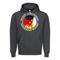 Smoke MMIW Missing & Murdered Indigenous Women Medicine wheel mmiw Zipper Hoodie - trangStudio