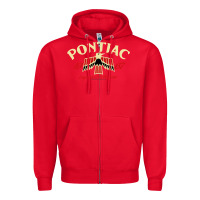 Red Pontiac 1967   Classic Look style  14265 Zipper Hoodie - trangStudio