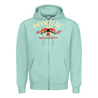 Seafoam Pontiac 1967   Classic Look style  14265 Zipper Hoodie - trangStudio