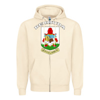 Sandshell Bermuda Coat of Arms Souvenir Gift Flag Bermudian Zipper Hoodie - trangStudio