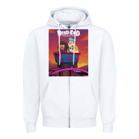 White Dead End Paranormal gift Park Zipper Hoodie - trangStudio