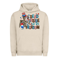 Pigment French Oak dead inside but its freedom Urban Hoodie - AdoDesignShop