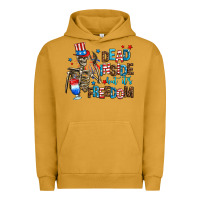 Pigment Peanut Butter dead inside but its freedom Urban Hoodie - AdoDesignShop
