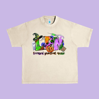 Lpn Licensed Practical Nurse Urban Heavy Tee Designed By Cowgirlartshop