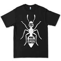 Black Just A Boy Who Loves Ants Premium Tee - Bettercallsaul