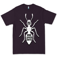 Plum Just A Boy Who Loves Ants Premium Tee - Bettercallsaul