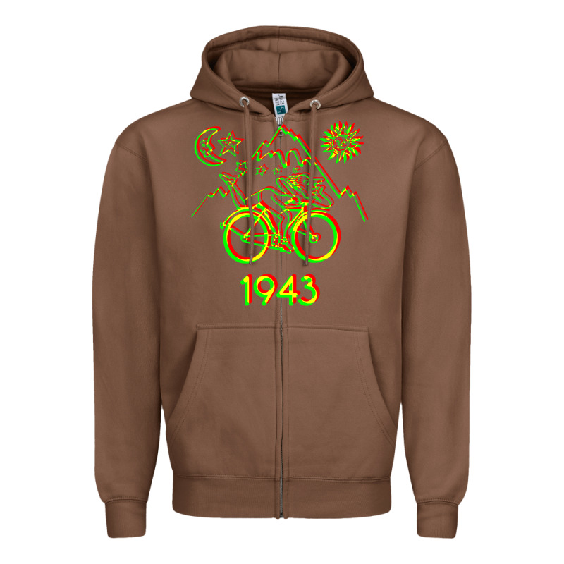 Bicycle Day 1943 Lsd Acid Hofmann Trip Zipper Hoodie by trangStudio | Teevron