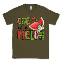 Army Green one in a melon watermelon Classic Tee - Jasminsmagicworld