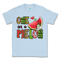 Dusty Blue one in a melon watermelon Classic Tee - Jasminsmagicworld