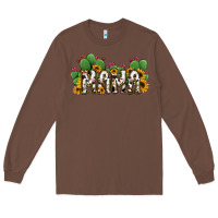 Chestnut Cactus Cowhide Sunflower Mama and Mini Set Long Sleeve Tee - Jasminsmagicworld