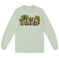 Matcha Cactus Cowhide Sunflower Mama and Mini Set Long Sleeve Tee - Jasminsmagicworld