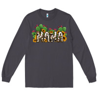 Smoke Cactus Cowhide Sunflower Mama and Mini Set Long Sleeve Tee - Jasminsmagicworld