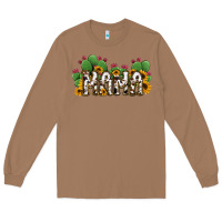 Toasted Coconut Cactus Cowhide Sunflower Mama and Mini Set Long Sleeve Tee - Jasminsmagicworld