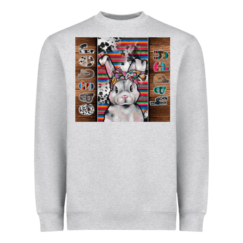 Happy Easter Heavyweight Sweatshirt by CowhideDigitalArt | Teevron