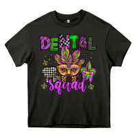 Asphalt dental squad mardi gras teeth Heavy Core Tee - Jasminsmagicworld
