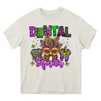 Cream dental squad mardi gras teeth Heavy Core Tee - Jasminsmagicworld